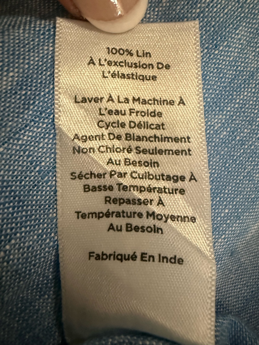Talbots Linen Short Sleeve Shirt SP A-025 - Picture 5 of 5
